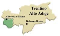 Cartina Parco Nazionale dello Stelvio - Versante altoatesino