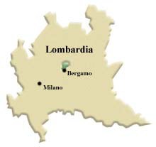 Mappa Parco Regionale dei Colli di Bergamo