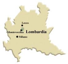 Mappa Parco Regionale di Montevecchia e della Valle del Curone