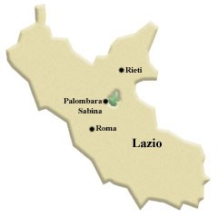 Mappa Parco Regionale dei Monti Lucretili