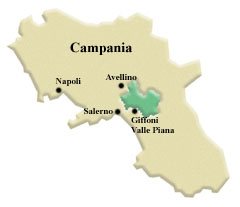 Mappa Parco Regionale dei Monti Picentini