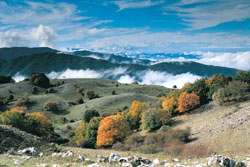 Panorama Parco Regionale dei Monti Simbruini