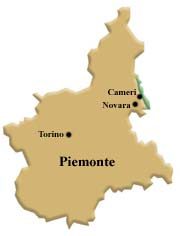 Mappa Parco Regionale Valle del Ticino (settore piemontese)